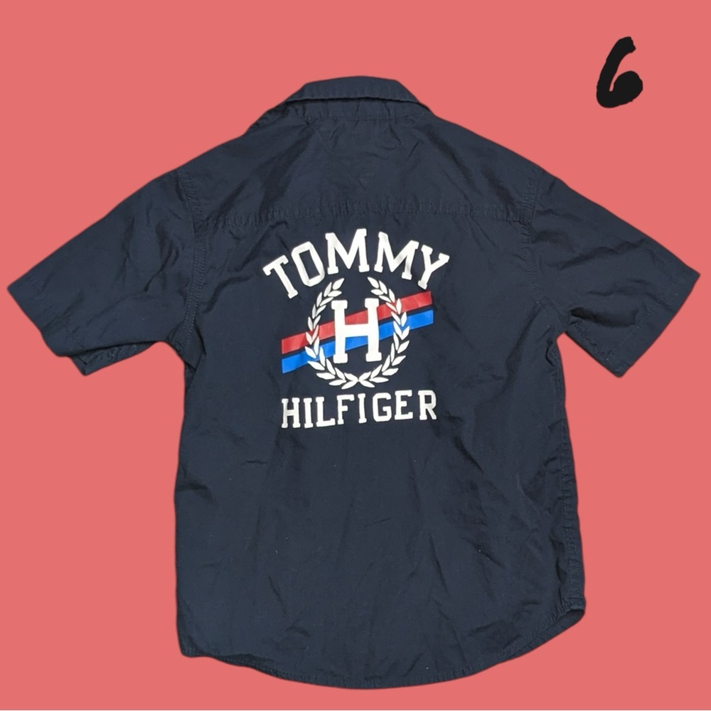 Tommy Hilfiger short sleeve button up shirt